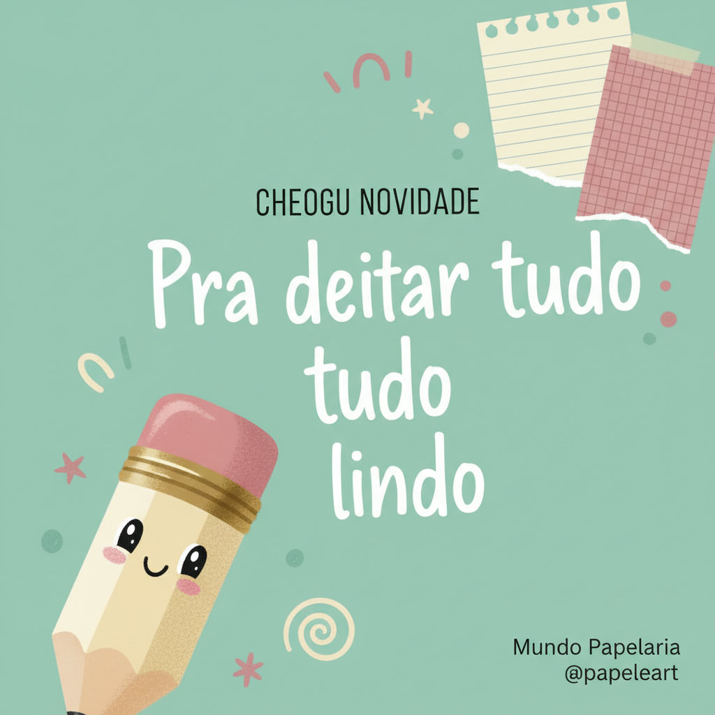 Papelaria - Pra deixar tudo lindo