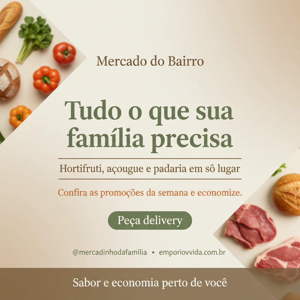 Mercado Local - Tudo o que sua família precisa