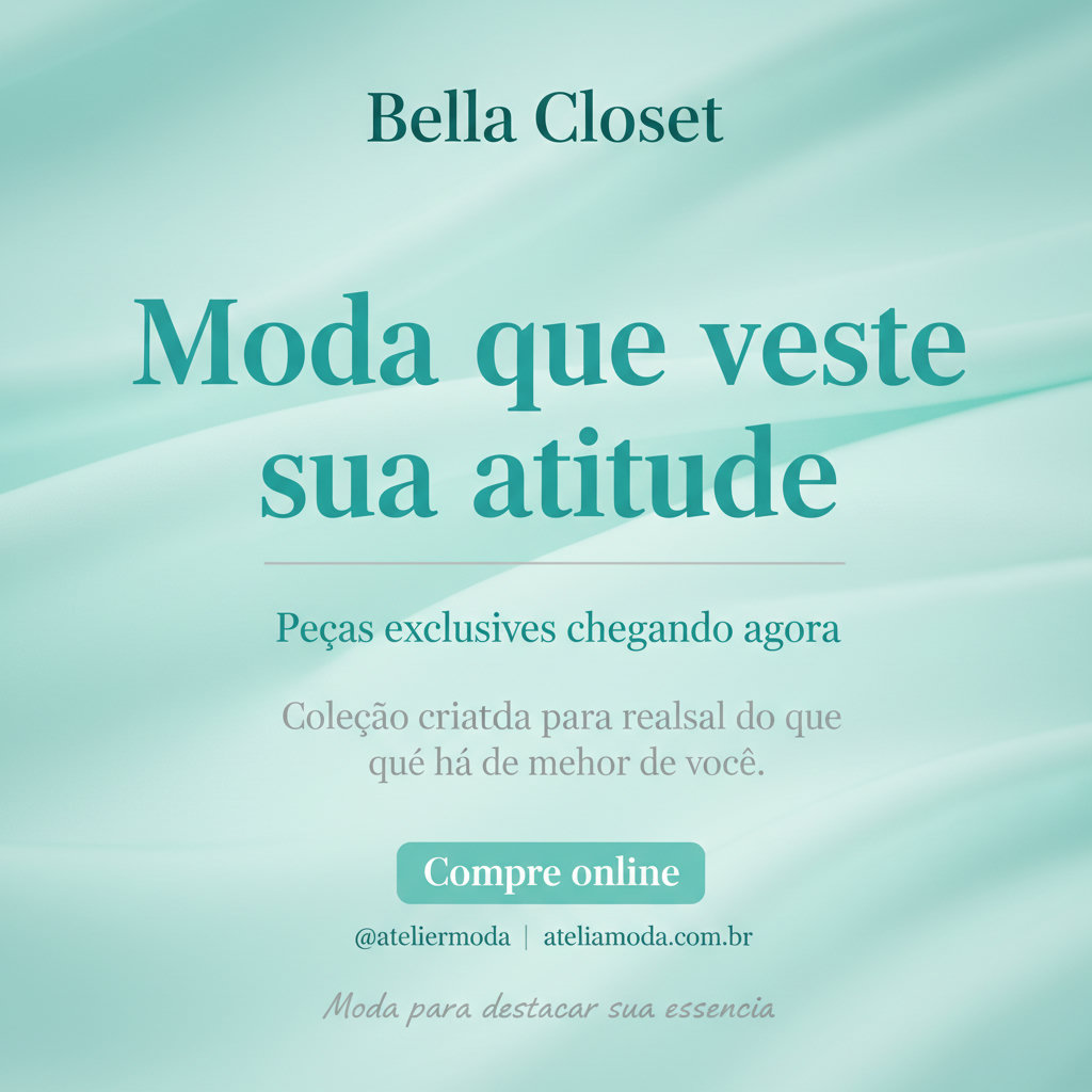 Loja de Roupas - Moda que veste sua atitude