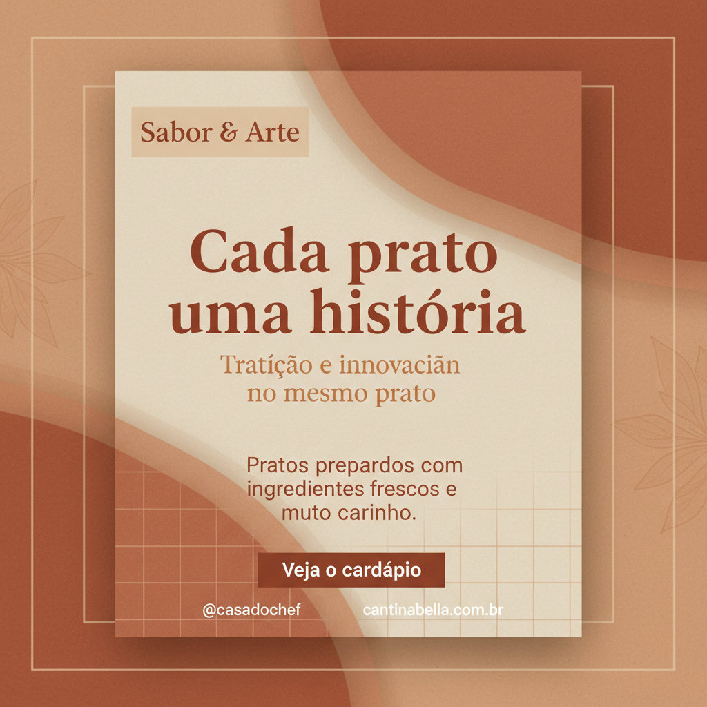 Restaurante - Cada prato uma história